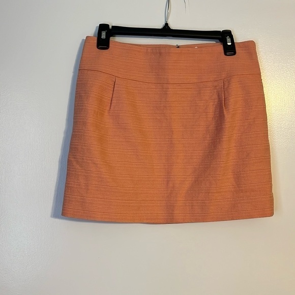 Beautiful Pink Textured J Crew Mini Skirt 6 - Picture 3 of 6